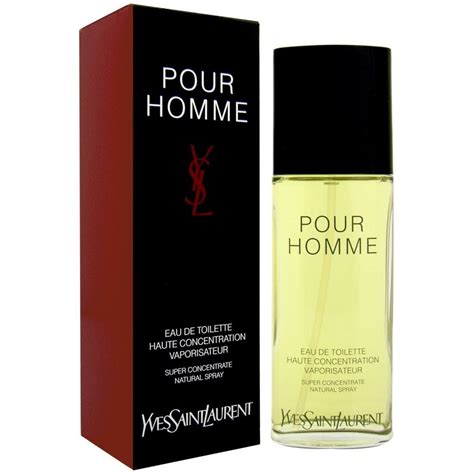 YSL pour homme ingredients